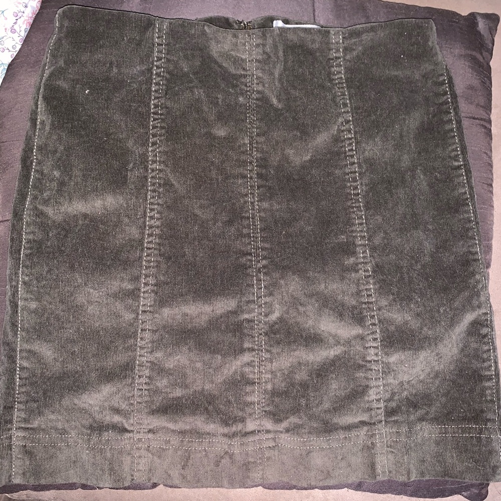 Felt Pencil Skirt